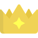 miscellaneous, king, shapes, crown, Queen, Royalty, Chess Piece SandyBrown icon