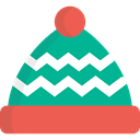 winter hat, hat, christmas, winter, xmas, fashion, Costume, santa claus, father christmas Tomato icon