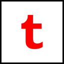 media, Logo, Social, Tumblr, Company Red icon