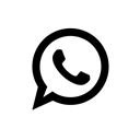 media, Logo, Social, Company, Whatsapp Black icon