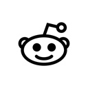 Social, Company, media, Logo, Reddit Black icon