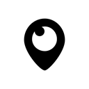 media, Logo, Social, Company, Periscope Black icon