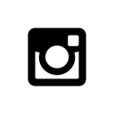 Company, Instagram, media, Logo, Social Black icon