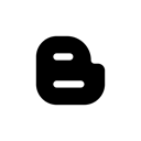 media, Logo, blogger, Social, Company Black icon