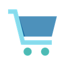 online, commerce, Shop, E, solution Black icon
