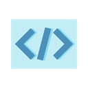 web, Developer, Develop, Coding, custom, App PaleTurquoise icon