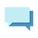 Social, Engagement, Message, Chat PaleTurquoise icon