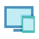 Device, Design, responsive, gadget PaleTurquoise icon