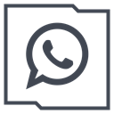 Company, Whatsapp, media, Logo, Social DarkSlateGray icon