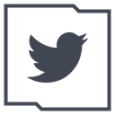 media, Logo, twitter, Social, Company DarkSlateGray icon