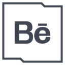 Behance, Company, media, Logo, Social Black icon