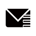 send, type, File, Message, mail Black icon