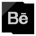 Behance, Company, media, Logo, Social Black icon