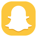media, Apps, Social, Android, Snapchat SandyBrown icon