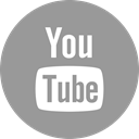 media, online, Social, youtube, tube, you DarkGray icon