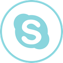 internet, Skype, Social, Logos SkyBlue icon