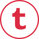 Tumblr, Logos, internet, Social Crimson icon