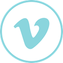 internet, Vimeo, Social, Logos SkyBlue icon