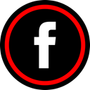 online, Facebook, Social, media Black icon