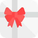 xmas, christmas, gift, Holiday WhiteSmoke icon