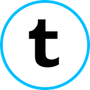 media, Logo, Social, Tumblr DeepSkyBlue icon
