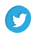 media, online, Logo, twitter, Social DodgerBlue icon