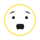 cool, smile, Emotion, Feel, emoticon icon Black icon