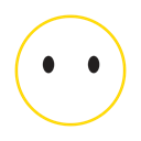 Feel, emoticon icon, cool, smile, Emotion Black icon