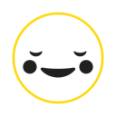 cool, smile, Emotion, Feel, emoticon icon Black icon
