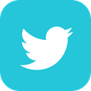 Chat, twitter, Social, Communication Turquoise icon