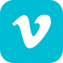 Communication, Chat, Vimeo, Social, video DarkTurquoise icon