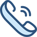 phone, Call, telephone, technology, Conversation, Communications, phone call, Telephone Call DarkSlateBlue icon