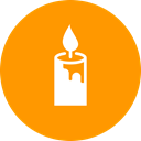 birthday, light, Candle, christmas, Bright, easter, new year Icon