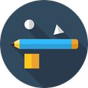pencil, skill, Competence, Seo And Web DarkSlateGray icon