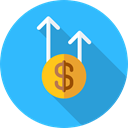 Business, Money, Coins, payment, profit, Profits, Get Money, Business And Finance DodgerBlue icon