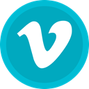ineraction, Vimeo, Social, Communication, Chat LightSeaGreen icon