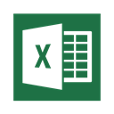 windows, Excel, microsoft, office, Ms, Services, suite SeaGreen icon