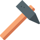 carpenter, Carpentry, Hammers, tool, work, Working Black icon