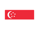Country, Nation, flag, singapore Black icon