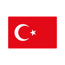 Nation, flag, turkey, Country Red icon