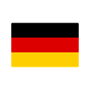 Country, Nation, flag, germany Black icon