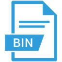 Bin, document, File, Extension DodgerBlue icon