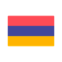 flag, Armenia, Country, Nation Black icon