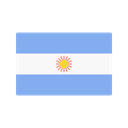 flag, Argentina, Country, Nation SkyBlue icon