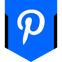 media, Logo, Social, pinterest DodgerBlue icon