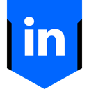 media, Logo, Linkedin, Social DodgerBlue icon