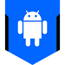 media, Logo, Social, Android DodgerBlue icon