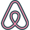 network, Logo, Social, Brand, Airbnb DarkSlateGray icon