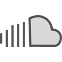 Logo, Social, Brand, network, Soundcloud Gainsboro icon