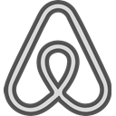 network, Logo, Social, Brand, Airbnb DarkSlateGray icon